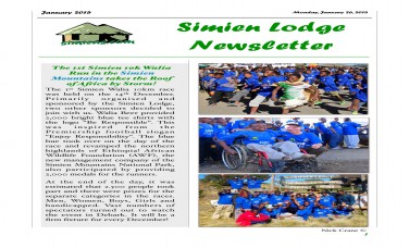 January 15 Newsletter